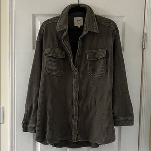 Aerie LumberJane Waffle Shirt